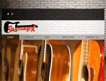 Tablet Screenshot of guitarfxbirmingham.com